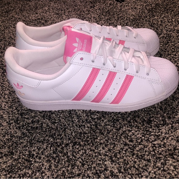 Adidas Originals Superstar “White Bliss Pink” NWOT, in excellent condition - Picture 2 of 5